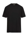 Crossley Man T-shirt Black Size L Cotton, Cashmere In Black