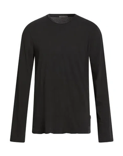 Crossley Man T-shirt Black Size Xl Cotton