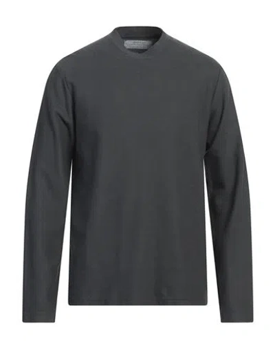 Crossley Man T-shirt Charcoal Size Xl Cotton In Grey