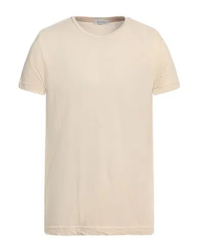 Crossley Man T-shirt Cream Size L Cotton, Cashmere In White