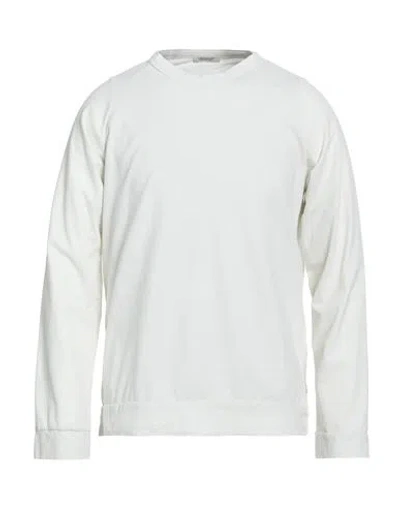 Crossley Man T-shirt Cream Size L Cotton In White