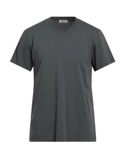 Crossley Man T-shirt Grey Size L Cotton In Green