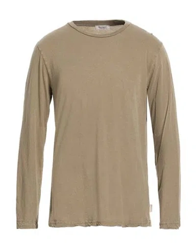 Crossley Man T-shirt Khaki Size Xxl Cotton In Neutral