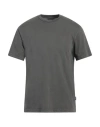 Crossley Man T-shirt Lead Size Xl Cotton In Grey