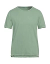 Crossley Man T-shirt Light Green Size Xxl Cotton