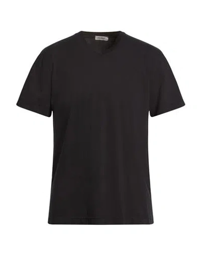 Crossley Man T-shirt Midnight Blue Size L Cotton In Black