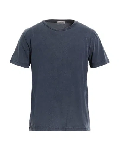 Crossley Man T-shirt Midnight Blue Size Xl Cotton