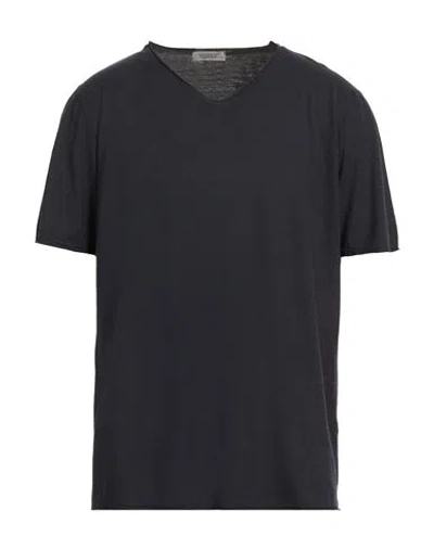 Crossley Man T-shirt Midnight Blue Size Xxl Cotton