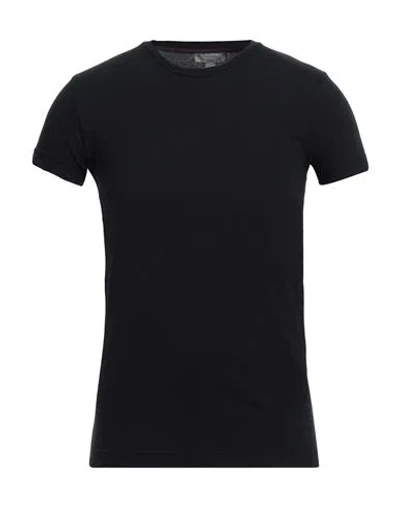 Crossley Man T-shirt Midnight Blue Size L Cotton, Cashmere
