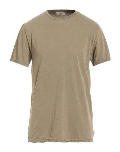 Crossley Man T-shirt Military Green Size 3xl Cotton