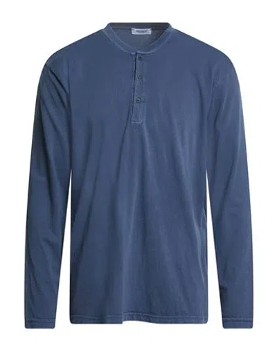 Crossley Man T-shirt Navy Size Xl Cotton In Blue