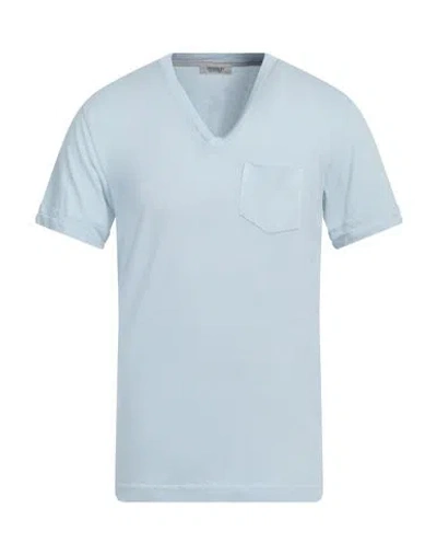 Crossley Man T-shirt Sky Blue Size 3xl Cotton