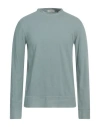 Crossley Man T-shirt Sage Green Size 3xl Cotton In Blue
