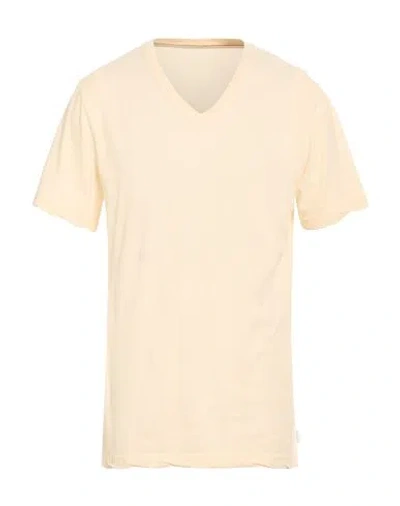 Crossley Man T-shirt Apricot Size L Cotton In Neutral