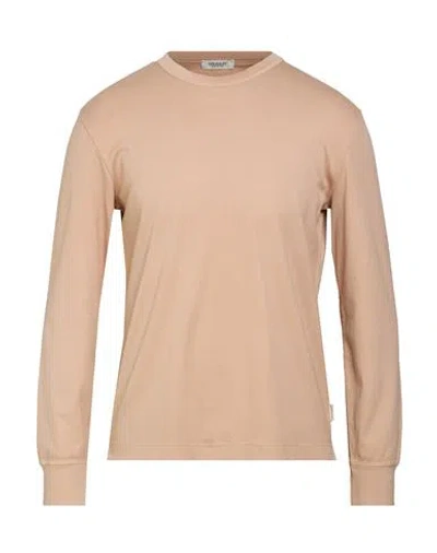 Crossley Man T-shirt Beige Size M Cotton In Nude