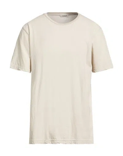 Crossley Man T-shirt Beige Size Xxl Cotton In White