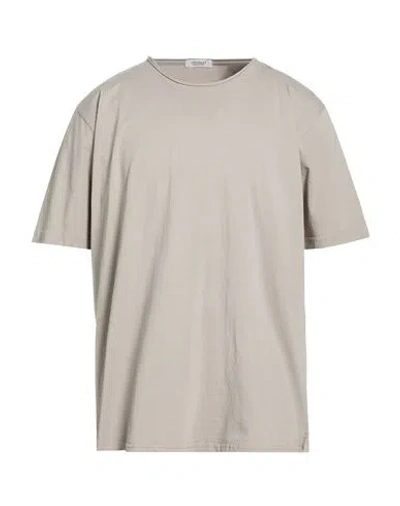 Crossley Man T-shirt Beige Size Xxl Cotton In Metallic