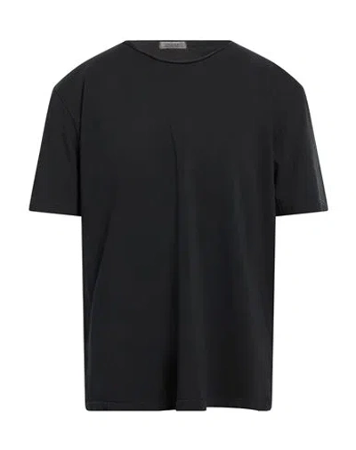 Crossley Man T-shirt Black Size Xxl Cotton In Multi