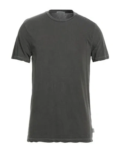 Crossley Man T-shirt Charcoal Size M Cotton In Gray