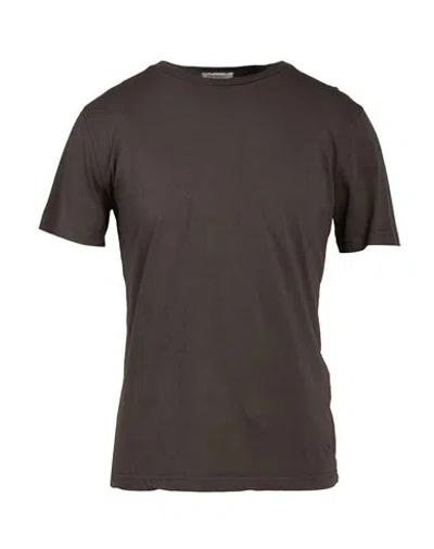 Crossley Man T-shirt Charcoal Size M Cotton In Gray