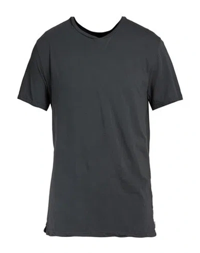 Crossley Man T-shirt Charcoal Size M Cotton In Blue