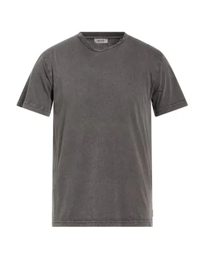 Crossley Man T-shirt Charcoal Size M Cotton In Gray