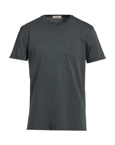 Crossley Man T-shirt Charcoal Size Xl Cotton In Gray