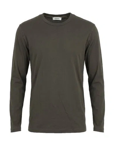 Crossley Man T-shirt Dark Green Size M Cotton