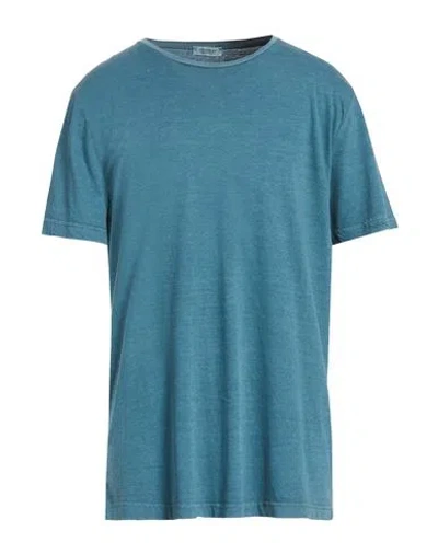 Crossley Man T-shirt Deep Teal Size Xl Cotton In Green