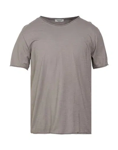 Crossley Man T-shirt Grey Size M Cotton In Gray