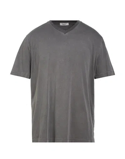 Crossley Man T-shirt Grey Size M Cotton In Gray