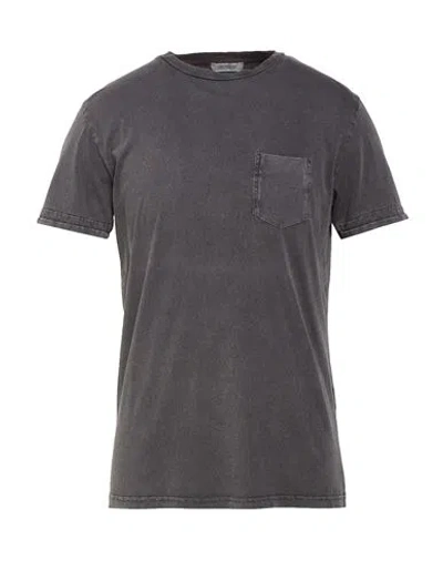 Crossley Man T-shirt Grey Size S Cotton In Gray