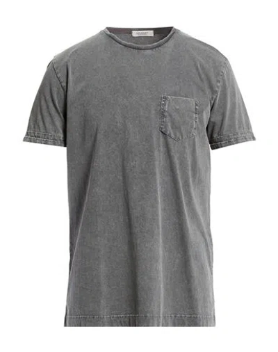 Crossley Man T-shirt Grey Size Xl Cotton In Gray