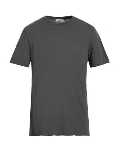 Crossley Man T-shirt Grey Size Xl Cotton In Gray