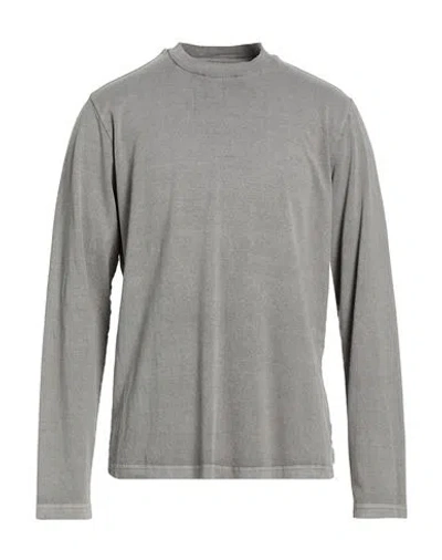 Crossley Man T-shirt Grey Size Xl Paper Yarn, Elastane In Gray