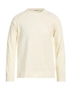 Crossley Man T-shirt Ivory Size L Cotton In Neutral