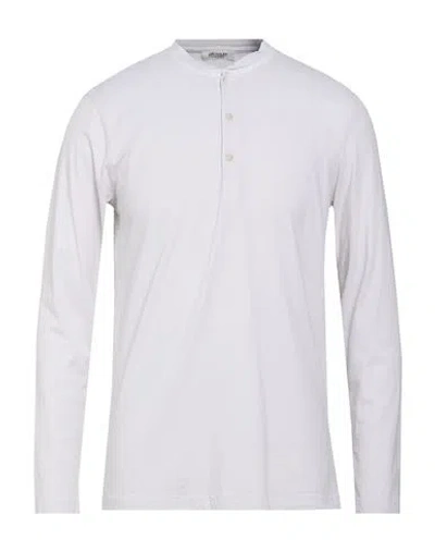Crossley Man T-shirt Light Grey Size M Cotton In White