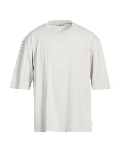 Crossley Man T-shirt Light Grey Size Xl Cotton In Gray