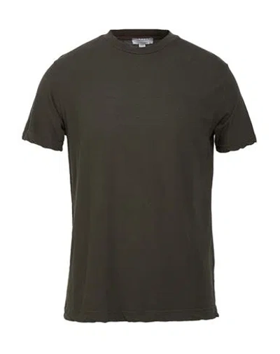 Crossley Man T-shirt Military Green Size S Cotton, Cashmere