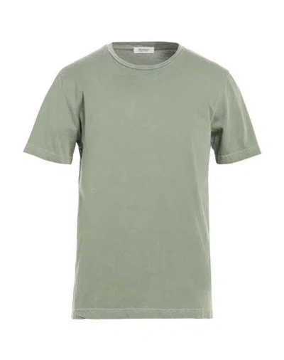 Crossley Man T-shirt Sage Green Size M Cotton