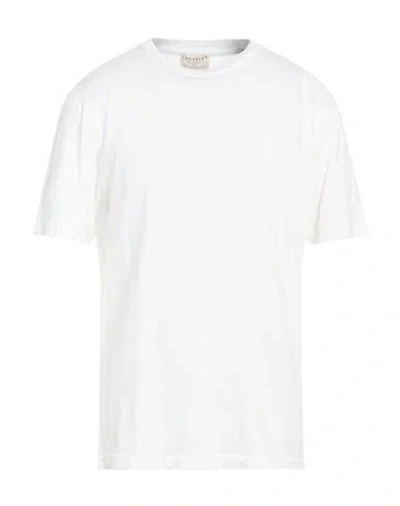 Crossley Man T-shirt White Size Xl Cotton, Lyocell