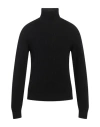 Crossley Man Turtleneck Black Size Xxl Virgin Wool, Polyamide