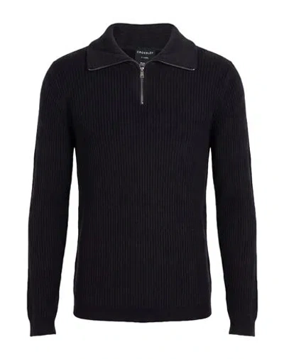 Crossley Man Turtleneck Charcoal Size L Cashmere In Grey