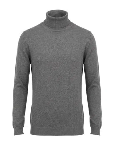 Crossley Man Turtleneck Grey Size L Cashmere In Gray