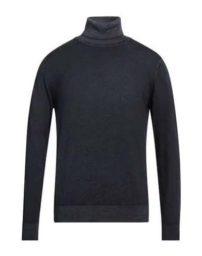 Crossley Man Turtleneck Navy Blue Size Xxl Virgin Wool