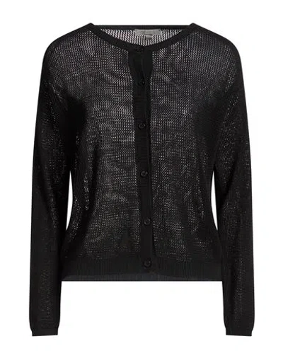 Crossley Woman Cardigan Black Size M Cotton