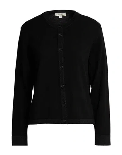 Crossley Woman Cardigan Black Size Xs Virgin Wool, Metallic Fiber