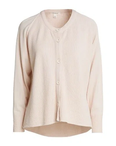 Crossley Woman Cardigan Light Pink Size Xs Virgin Wool In White