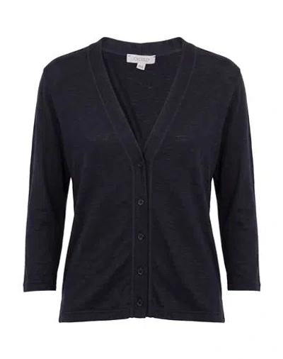 Crossley Woman Cardigan Midnight Blue Size Xs Virgin Wool