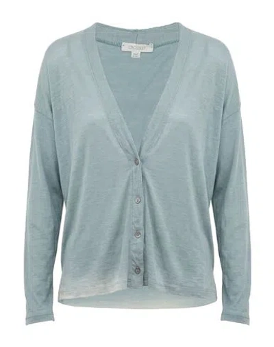Crossley Woman Cardigan Sage Green Size Xs Virgin Wool